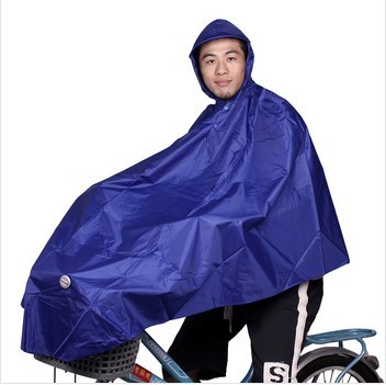 Bicycle raincoat bicycle poncho raincoat extra large windproof clip belt n118