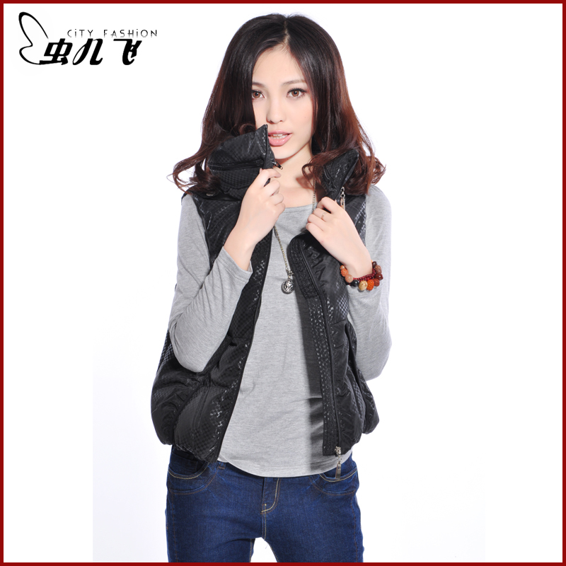 Big 2012 winter slim down coat vest female