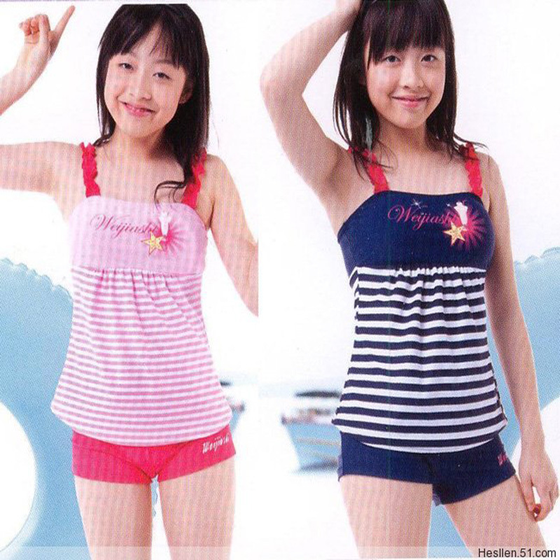 Big boy split young girl swimwear 12 - 17 child swimwear spa