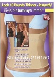 Big discount 200pcs/lot Invisible Tummy Trimmer Slimming Belt Body Trimmer As Seen On TV Waist Slender Belt