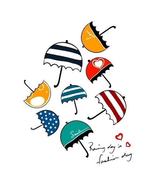 Big orange seed rain gear