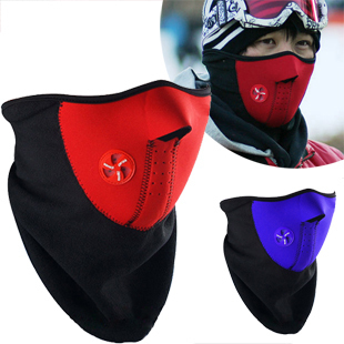 Bike Motorcycle Ski Snow Snowboard Sport Neck Winter Warmer Face Mask New Black+free shipping
