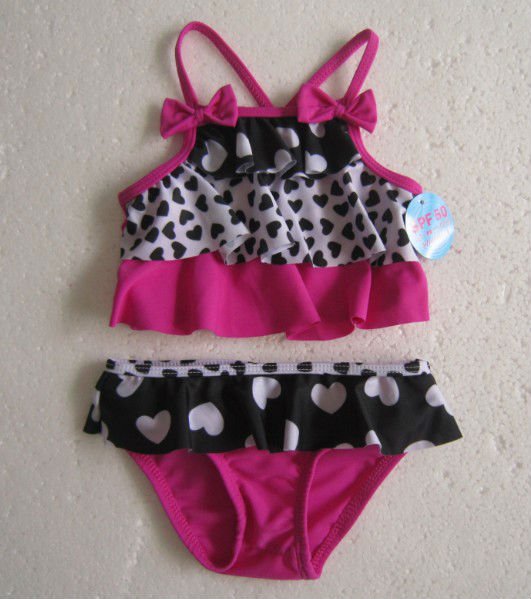 bikini swim dress 2013 original single Baby Buns girls split swimsuit baby swimming suit
