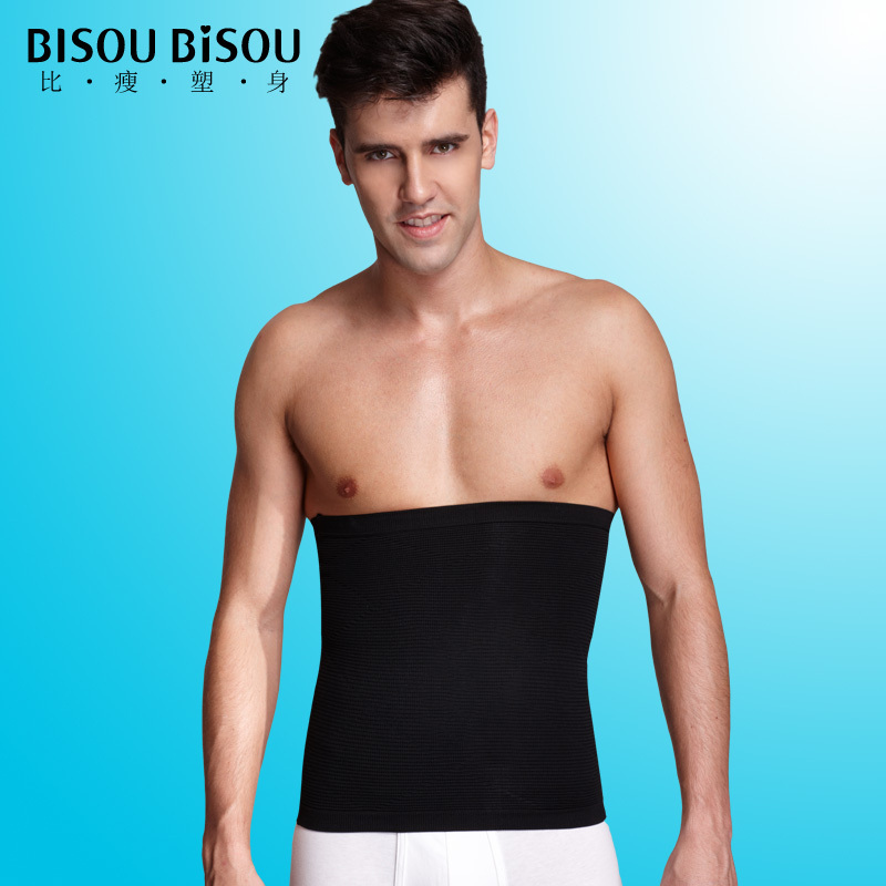 Bisoubisou body shaping male slim waist girdle abdomen drawing rousseaus clothing cummerbund