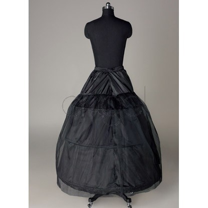 Black 90cm Lining Net Bridal Wedding Petticoat
