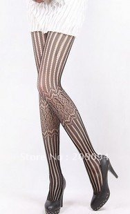 Black Fishnet Sexy Fashion Slimming Solid Hosiery Tights Pantyhose Women's Lady's Socks stockings