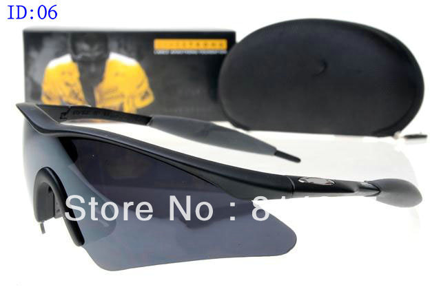 black frame silver O logo M FRAME Sunglasses Outdoor OK Sport Womens Mens Fashon Sunglasses Eyewear With Box And Cloth