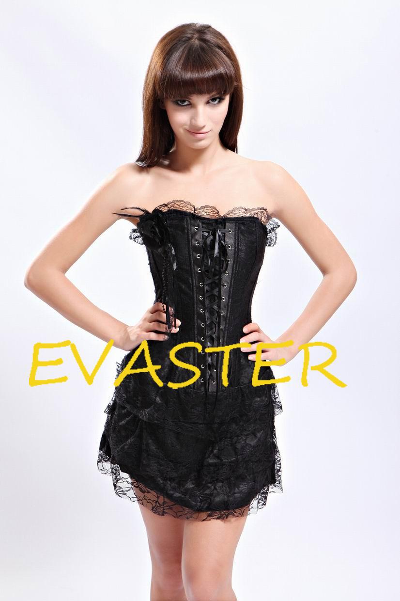 Black Lace wholesale woman sexy Corset