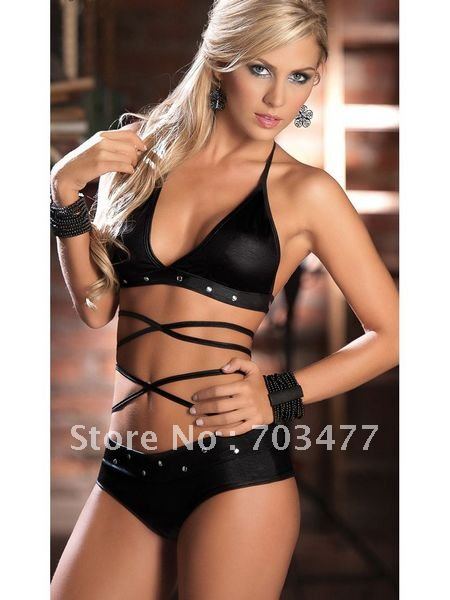 Black Sexy Bra Sets , 2012 Sexy Lingerie, High Quality, Cheaper price, Free Shipping, wholesale and retailer