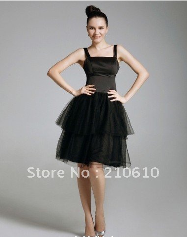 Blair Ball Gown Square Knee-length Organza Cocktail/ Homecoming/ Gossip Girl Fashion Dress