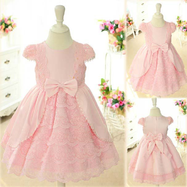 bling child Princess skirt with lace 2~7T kid party frocks/gown fashion flower girl dress cute TuTu perform wear mixed colors