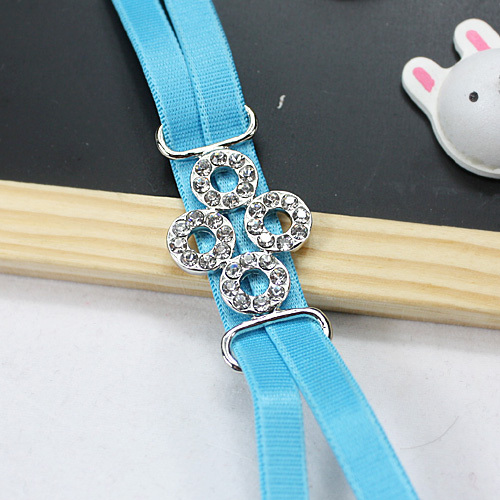 Bling rhinestone chinese knot candy color back cross shoulder strap cross underwear belt underwear shoulder strap