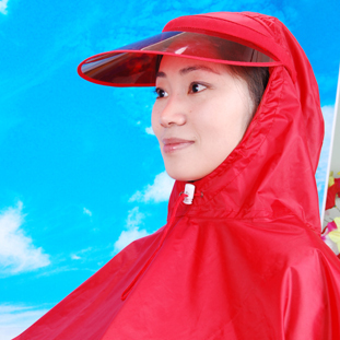 Bluephoenix bicycle big hat poncho raincoat perfect water-resistant