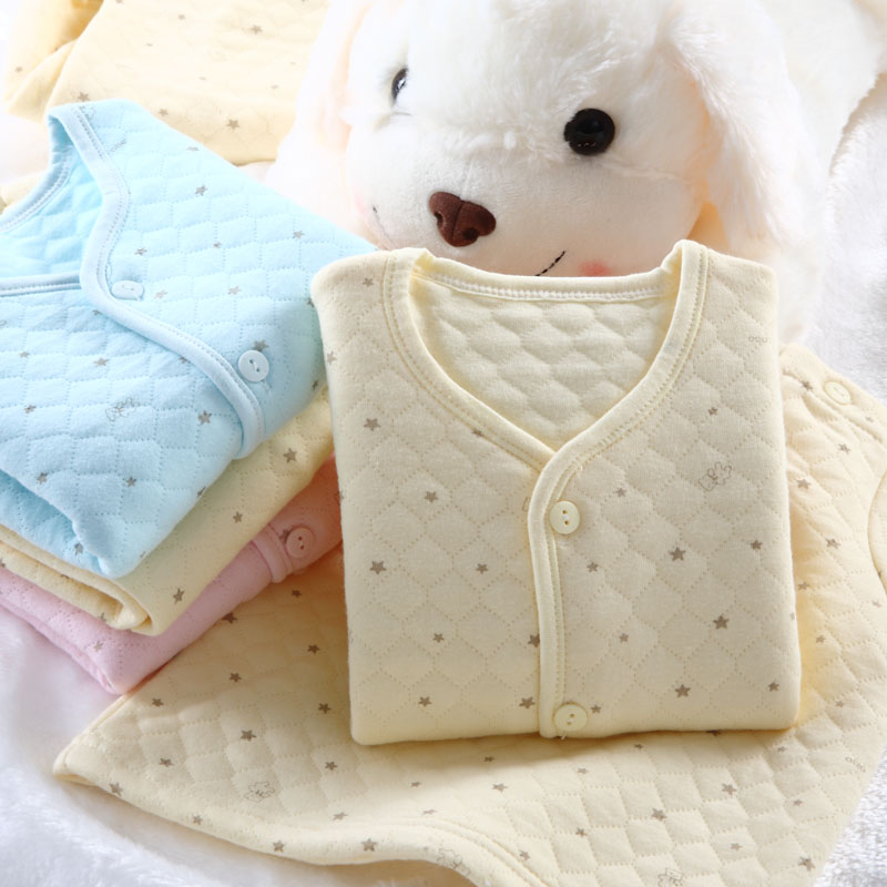 Boa baby cotton-padded underwear set child thermal underwear thickening baby autumn and winter