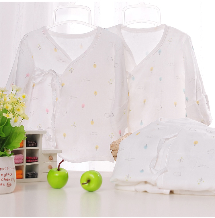 Boa summer newborn carbasus underwear set baby clothes monk clothes baby underwear 2
