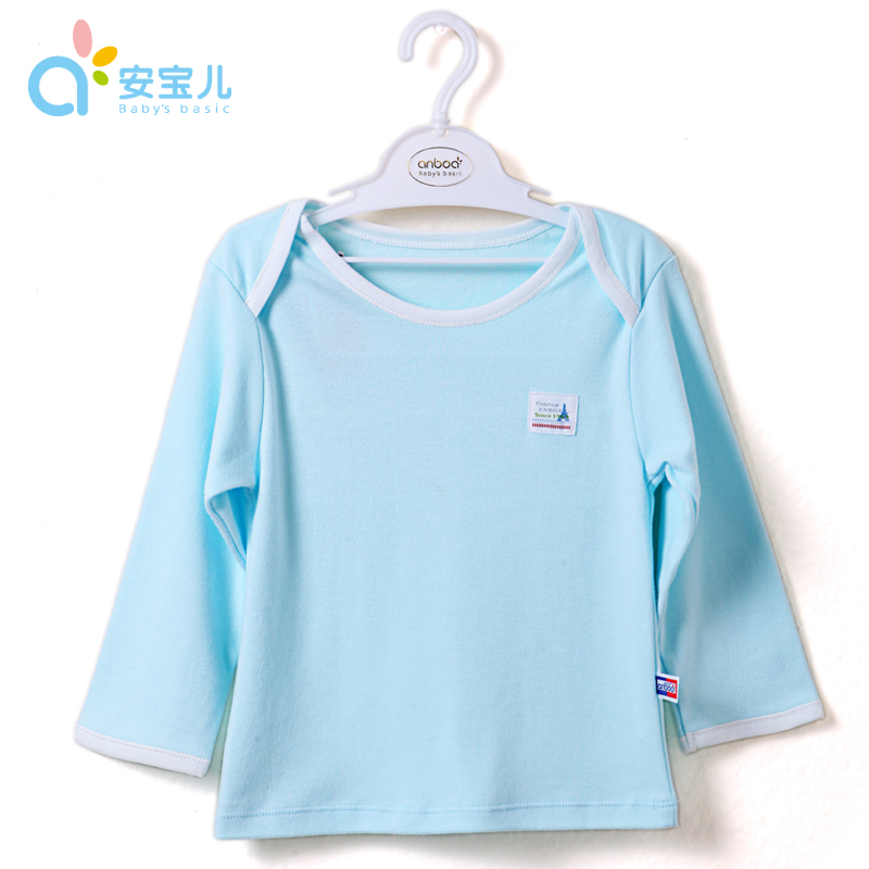 Boa thermal underwear baby newborn clothes autumn and winter baby basic separate top