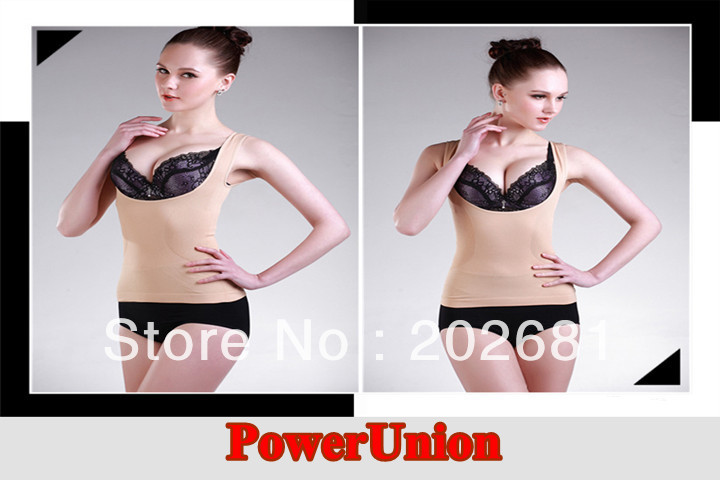 Body Shaper For Women Slimming Waist Tummy Firm Control Seamless Underbust Shapewear Vest 300pcs Free shipping