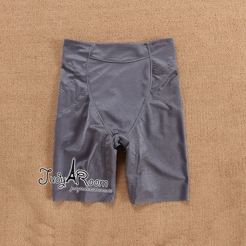 Body shaping abdomen drawing butt-lifting pants breathable seamless 2 flat feet panties women's four seasons