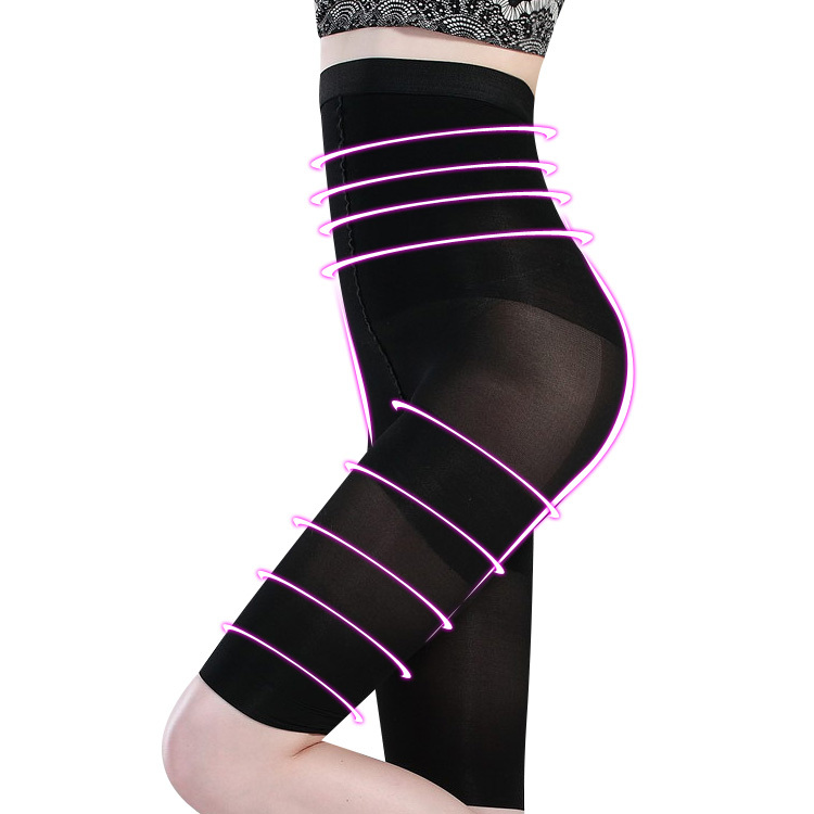 Body shaping butt-lifting stovepipe abdomen drawing butt-lifting untucked legging socks