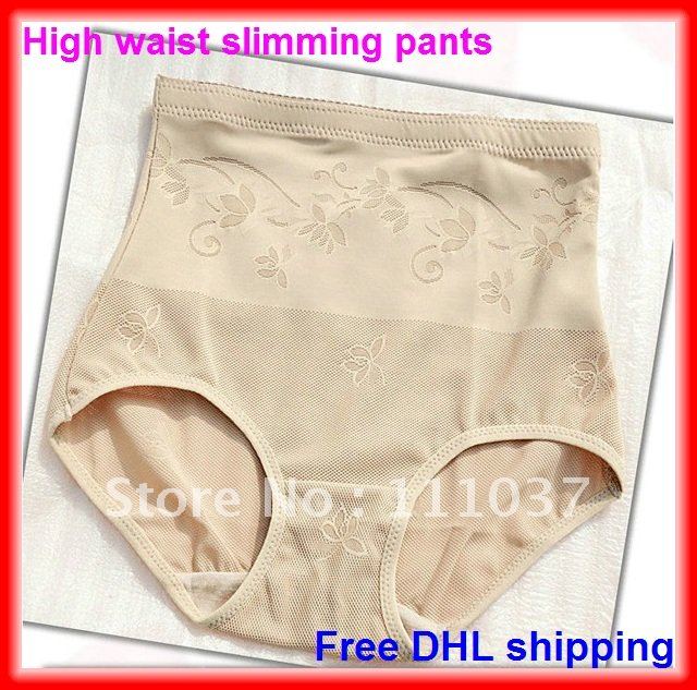 Body Shaping High Waist Slim Pants Women'S Breathable Trigonometric Panties Free Shipping 100pcs/Lot