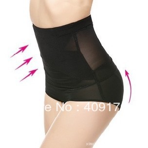 Bone Panties Women's high waist control panties breathable Slimming Lingerie Pants with bone shaper underpants Free Shipping