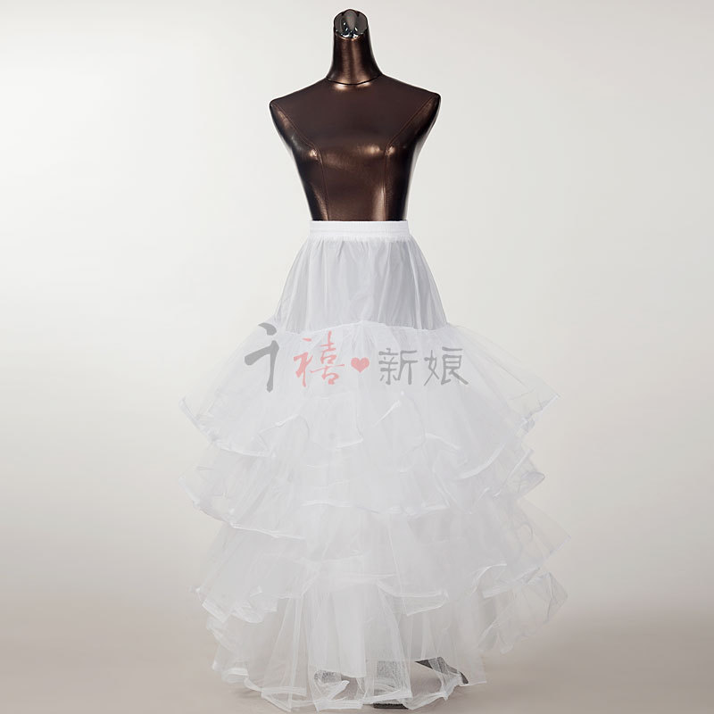 Boneless stretcher skirt formal dress wedding accessories tape yarn bride boneless slip qc66