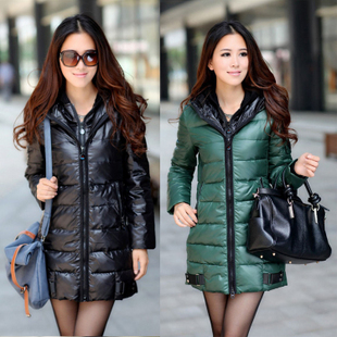 BOSIDENG down coat female 2012 medium-long thickening down coat winter outerwear Free shipping