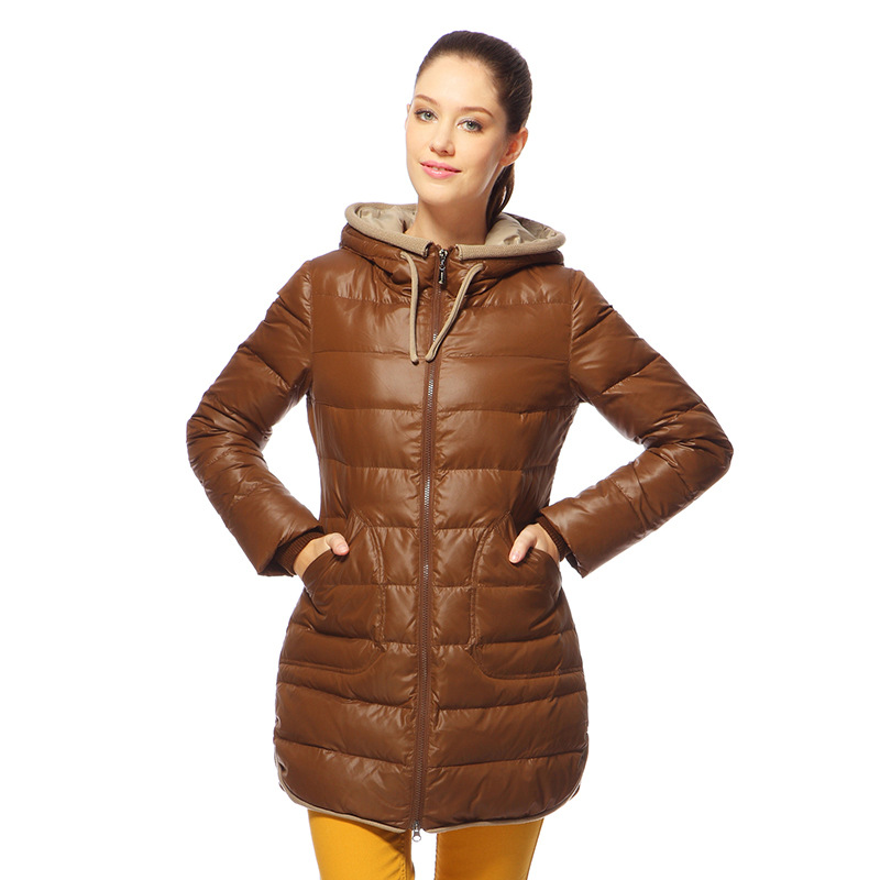 BOSIDENG new arrival down coat female fashionable casual medium-long b1201196