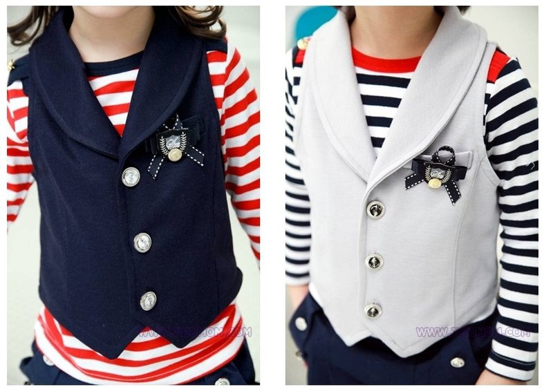 boys vests Girls coats jackets gilets waistcoats overcoats outfits kids blouses jumpers frocks outerwears tank tops surcoats F67
