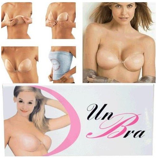 Bra Silicon Strapless Bra Collects Breast Silicone Invisible Bra Shows Natural And Charming Breast Fossa Free Shipping 20pack