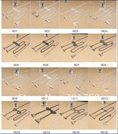Bra Tapes  Intimates Intimates Accessories Single row crystal fancy metal bra belt straps  20pair /lot mix order free shiping