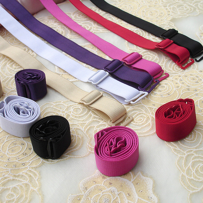 Bra underwear shoulder strap cloth shoulder strap underwear belt shoulder strap at random 1.2cm