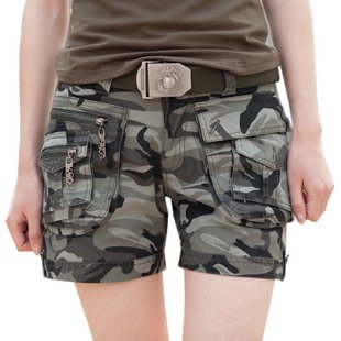 Brand:Freeknight Women Summer Fashion Short Color:Comouflage Size:XS S M L XL