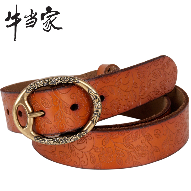 Brand Freeshipping Women's belt genuine leather belt female women's strap female fashion all-match cowhide waist belt female 289