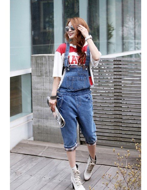 brand jean  jumpsuits rompers denim pants wear for women  I503