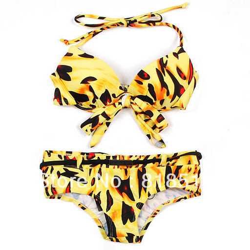 Brand Leopard Bikini with Sashes for Women&Lady, One pieces Swimsuits, Summer Swimwear, Top quality, Free Shipping