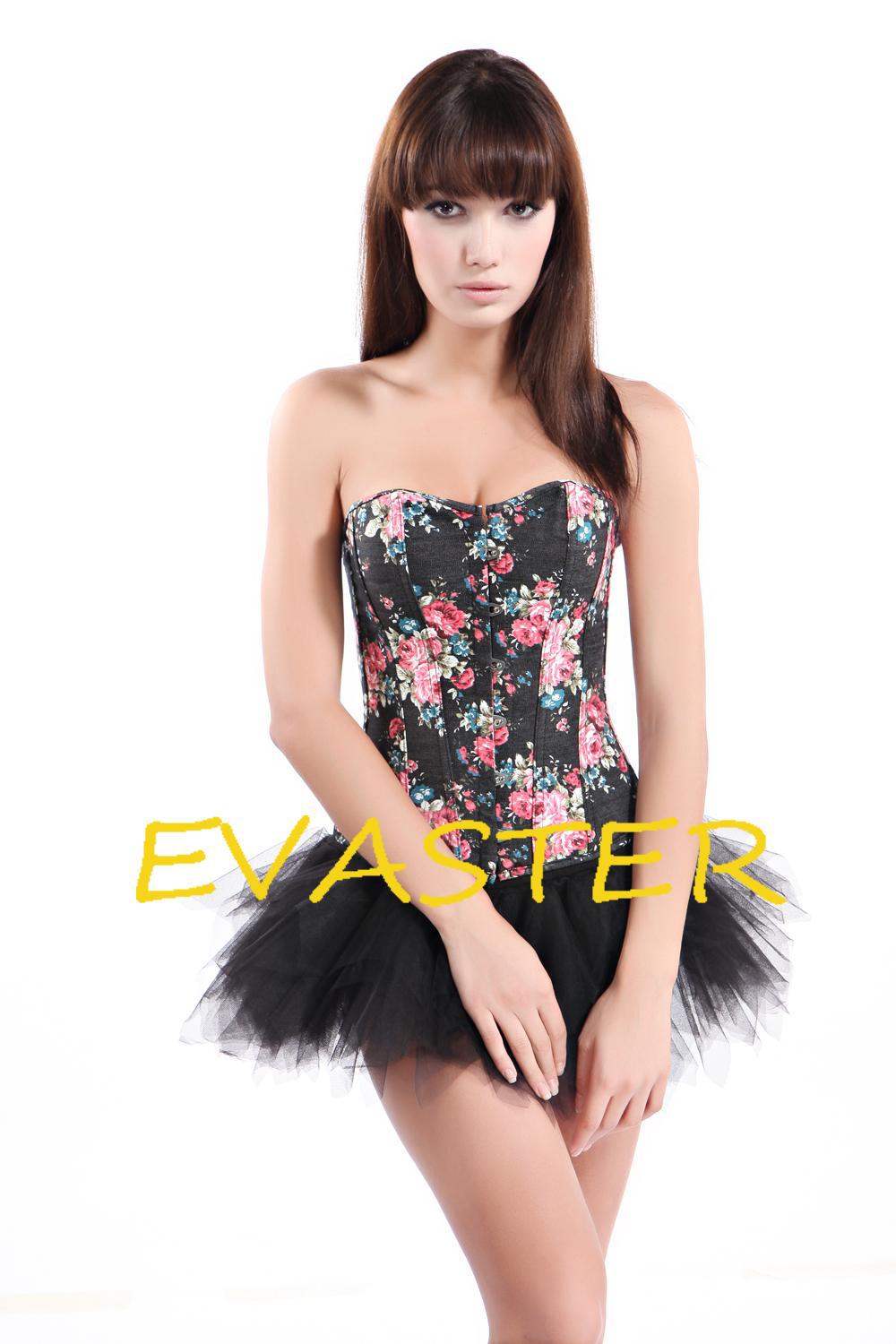 Brand new burlesque women sexy corset bustier