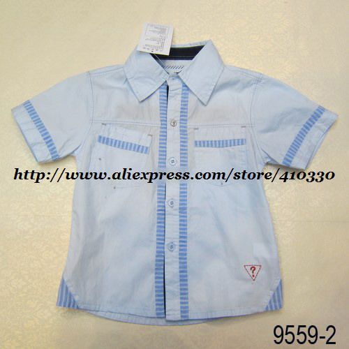 Brand New Fashion Boy's Short  Sleeve Shirts/Blouses/Baby Boy's Cotton Tank Tops/Children's Summer Brand T-shirts