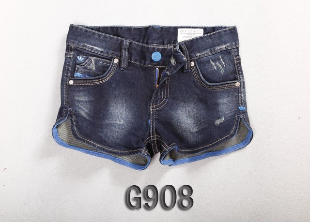 Brand new Lady denim shorts,women's jeans shorts,hot sale ladies' denim short pants size:25-31,free shipping  G908