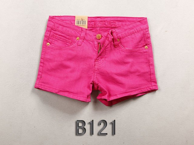 Brand new Lady denim shorts,women's jeans shorts,hot sale ladies' denim short pants size:26-32,free shipping  B121