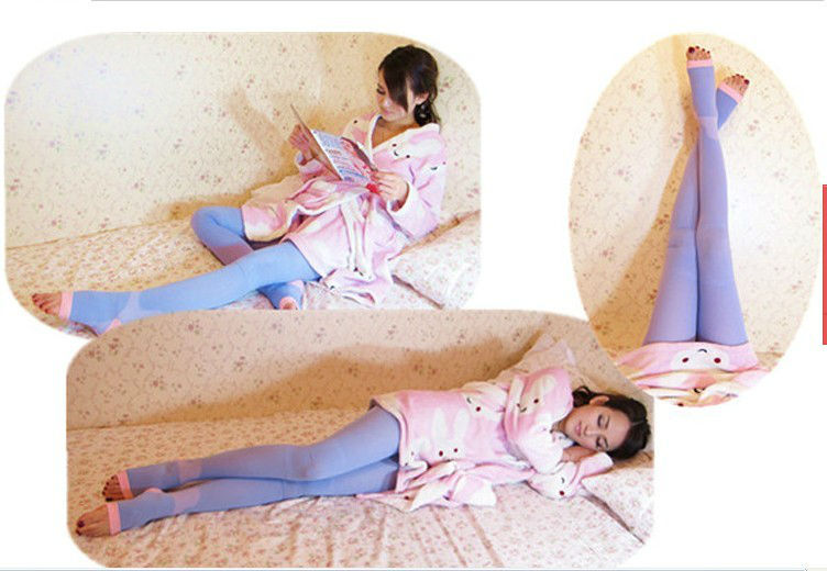 Brand new Seamless  680D thin   sexy  slimming  stocking   black and purple 300pair/lot freeshipping