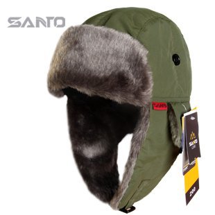 Brand:SANTO-M65 Men And Women Outdoor Winter Warm Wind Ultra light Bomber Hats Color:Blue/Black/Red/Army Green/Dark Green