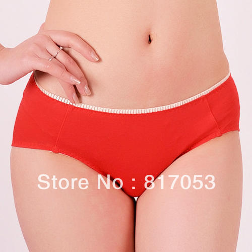 Brand Sweets underwear pleated comfortable modal seamless panties women's trigonometric panties