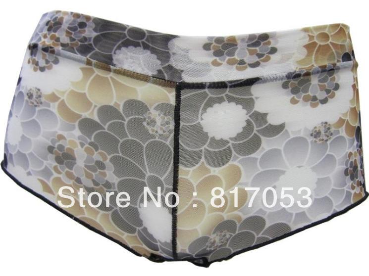 Brand Sweets underwear sexy transparent gauze waves lotus pants lightmindedness comfortable women's trigonometric panties