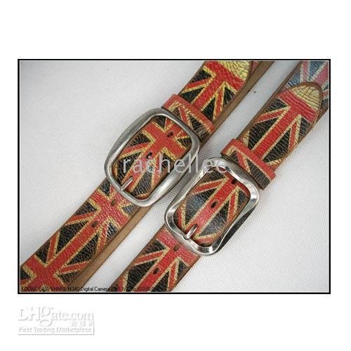 brand women leather waist belts,Ladies Waist Cinch Belt,USA flag U.S. flag crackle belts