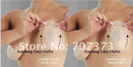 Breast Lift Bra Tape /Lifts Bra/Sin Bra Free Shipping 2400pcs(100packs,one pack=12pcs lift tape and 12pcs nipple cover)