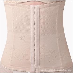 Breathable body shaping abdomen drawing belt roll-up hem body shaping cummerbund slimming belt
