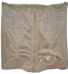 Breathable body shaping cummerbund slim waist zipper style body shaping belt clip roll