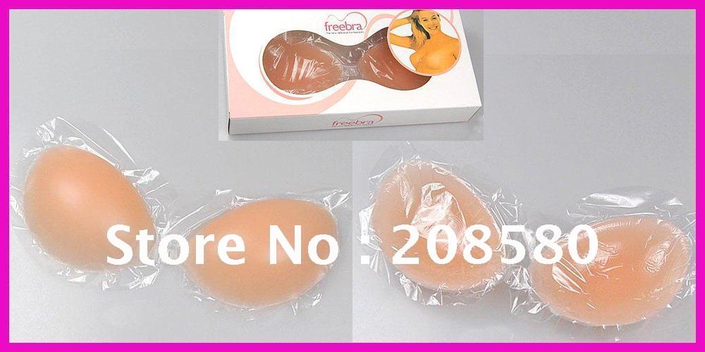 Breathable Thickening Seamless Strapless Silicone Nude Self Adhesive Freebra Invisible Bra A24