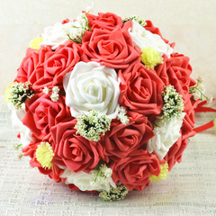 Bridal bouquet of four colors for choice